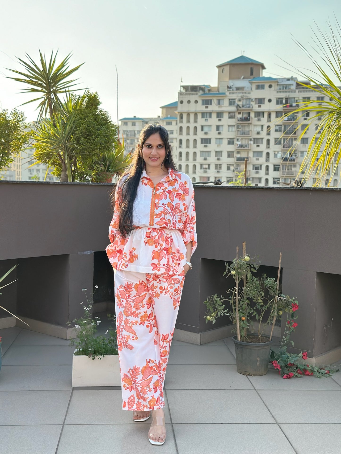 Citrus Bloom Co-ord Set