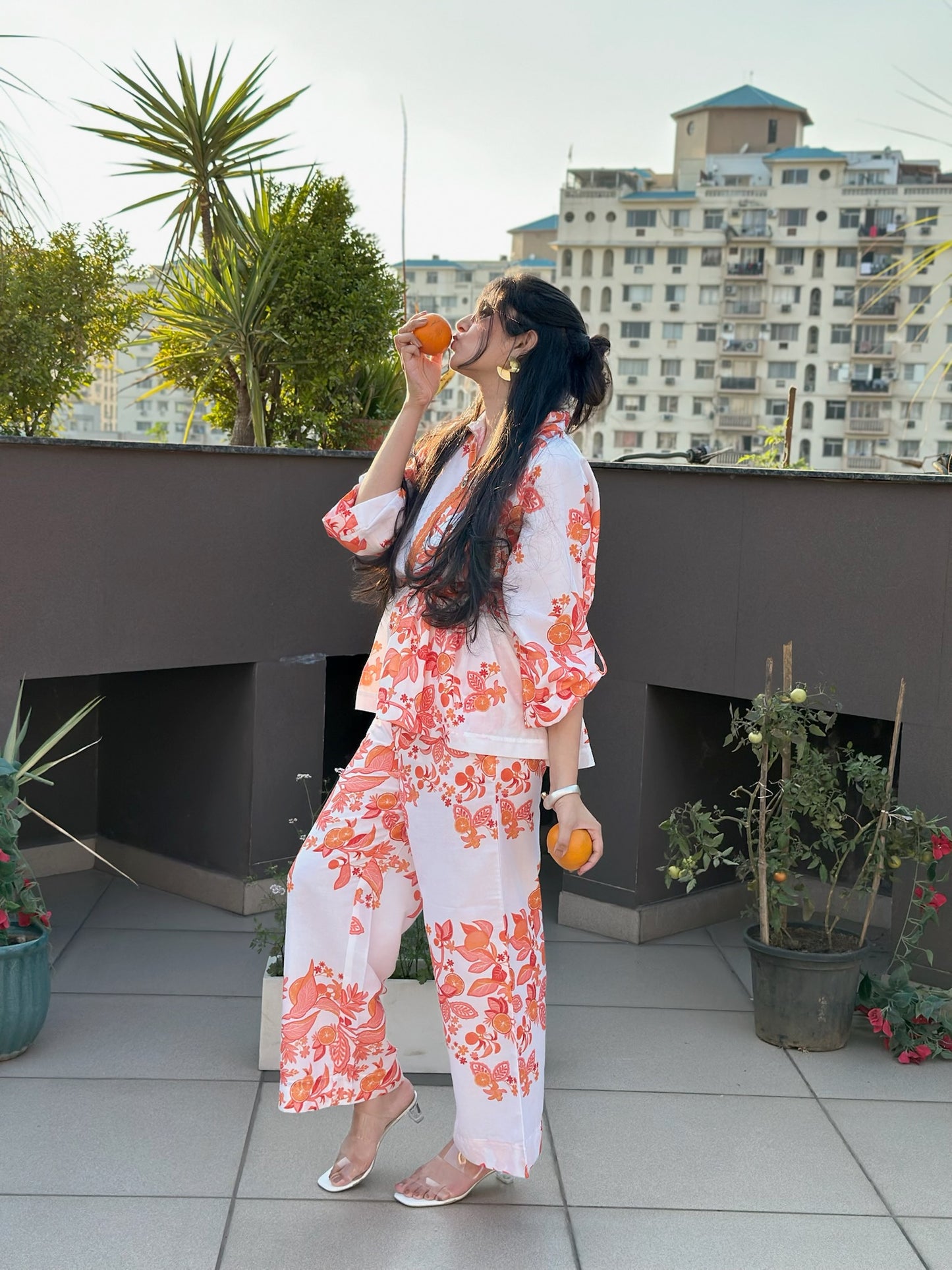 Citrus Bloom Co-ord Set