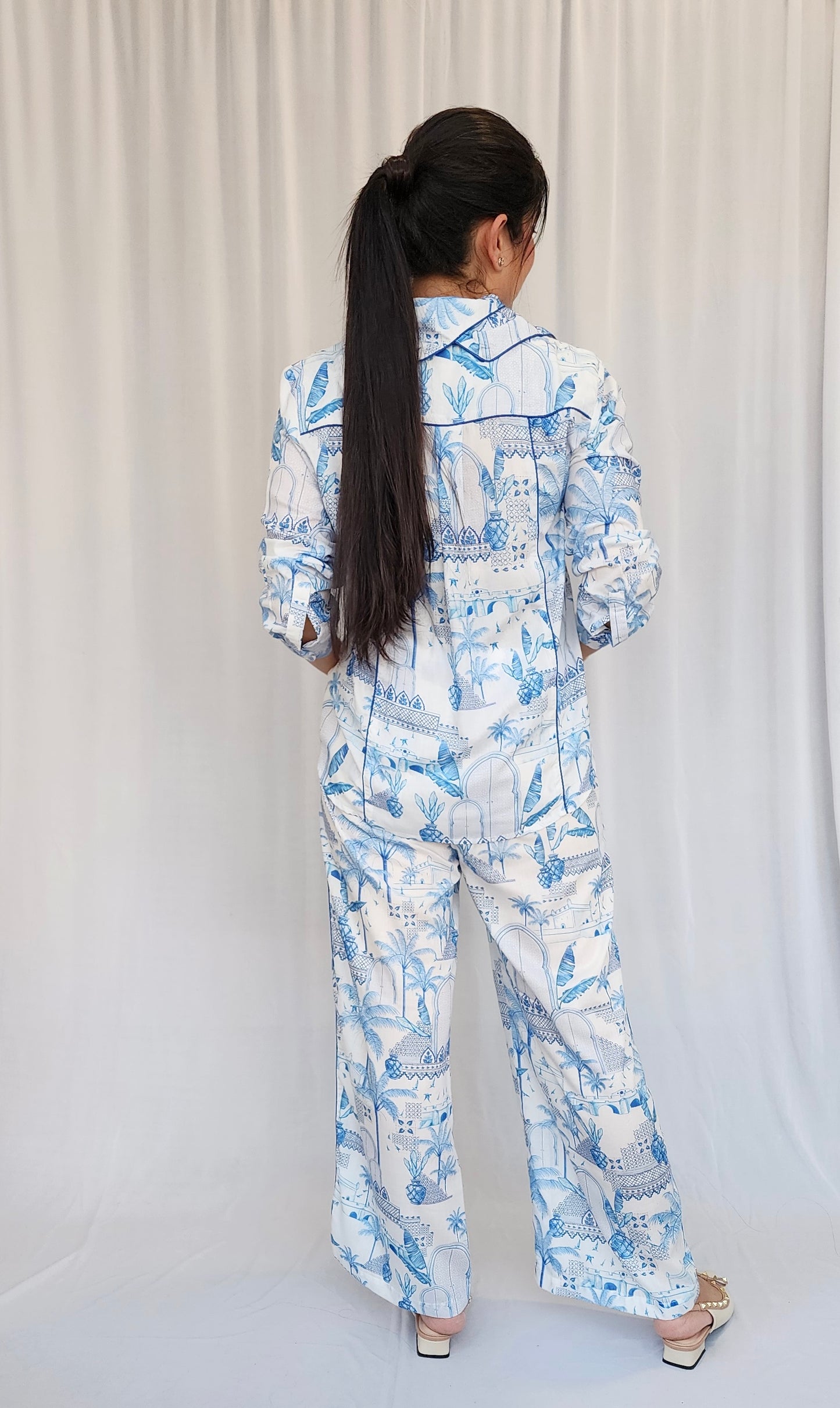 Blue Mirage Co-ord Set