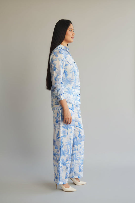Blue Mirage Co-ord Set