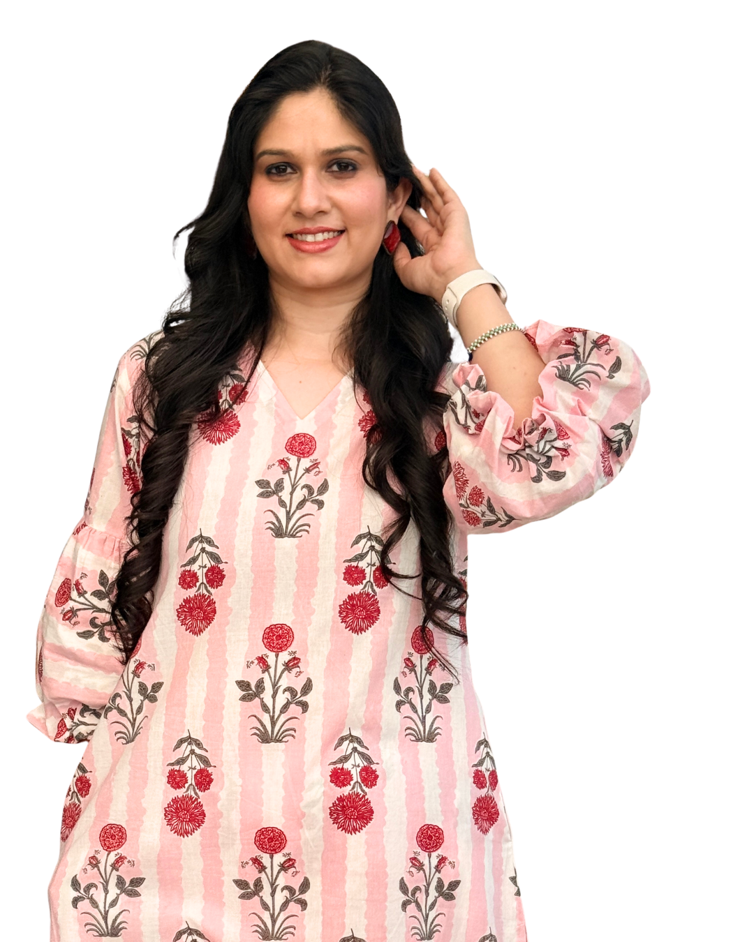 Peekaboo Pink Kurt Set