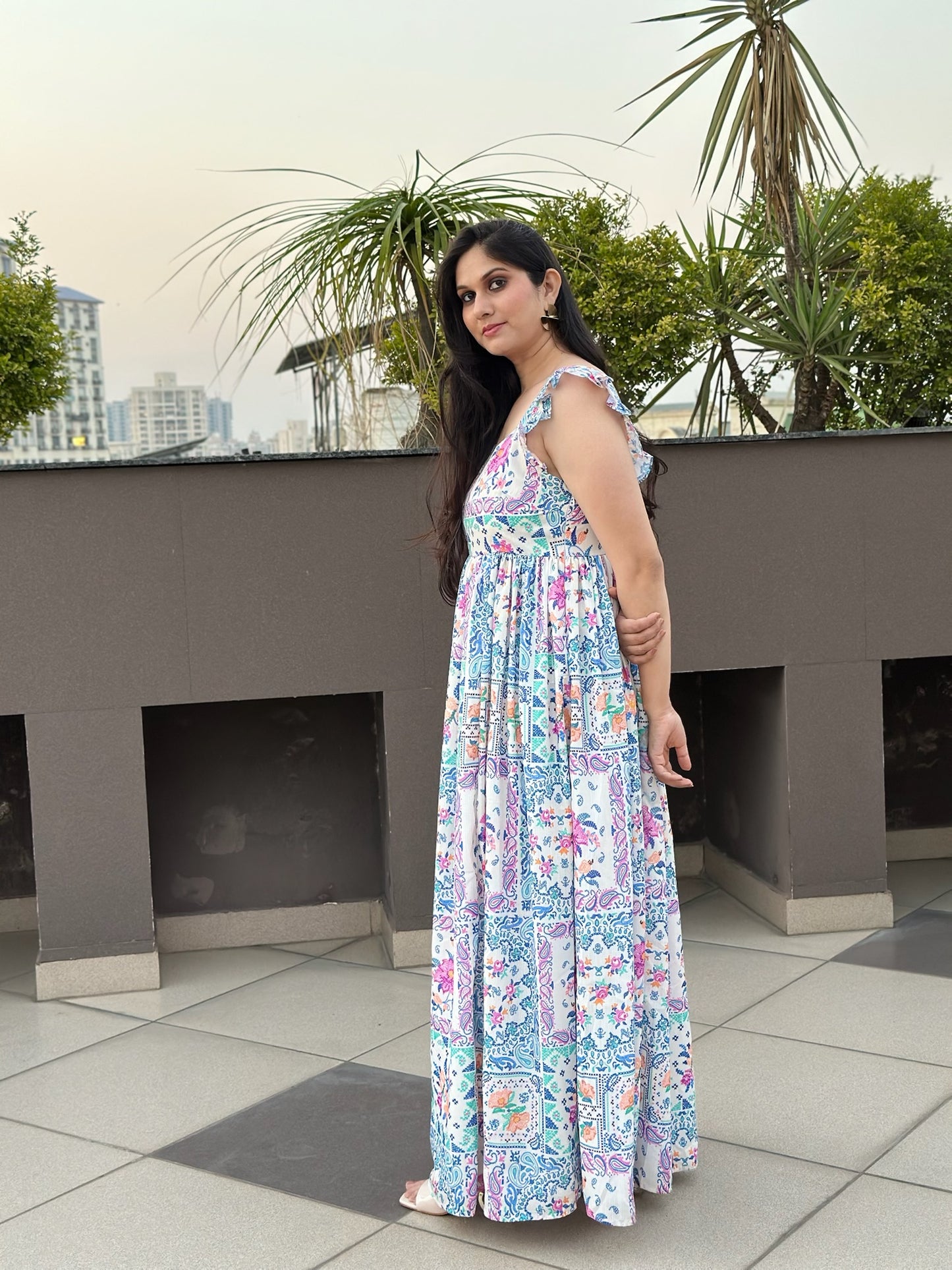 Boho Charm Maxi Dress