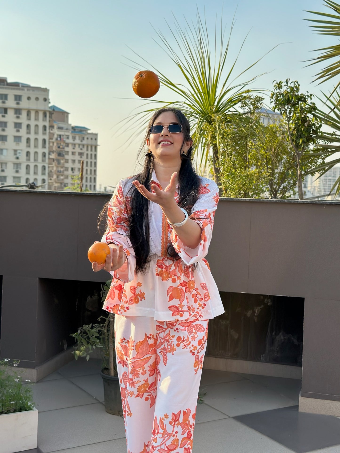 Citrus Bloom Co-ord Set