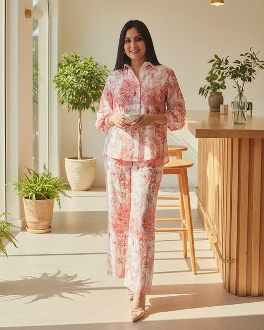 Serene Bloom Co-ord Set