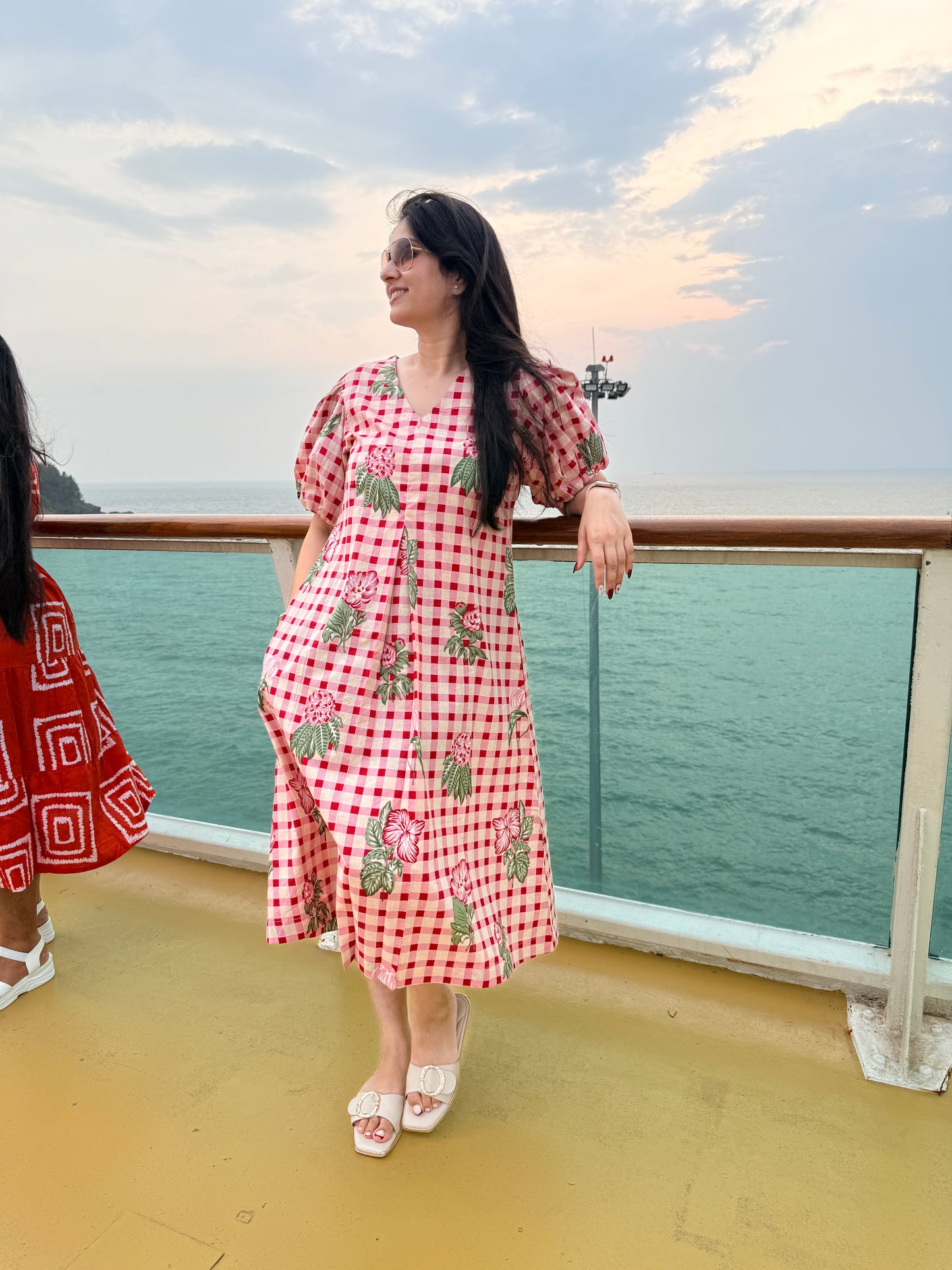 Rosé Picnic Dress 🌸