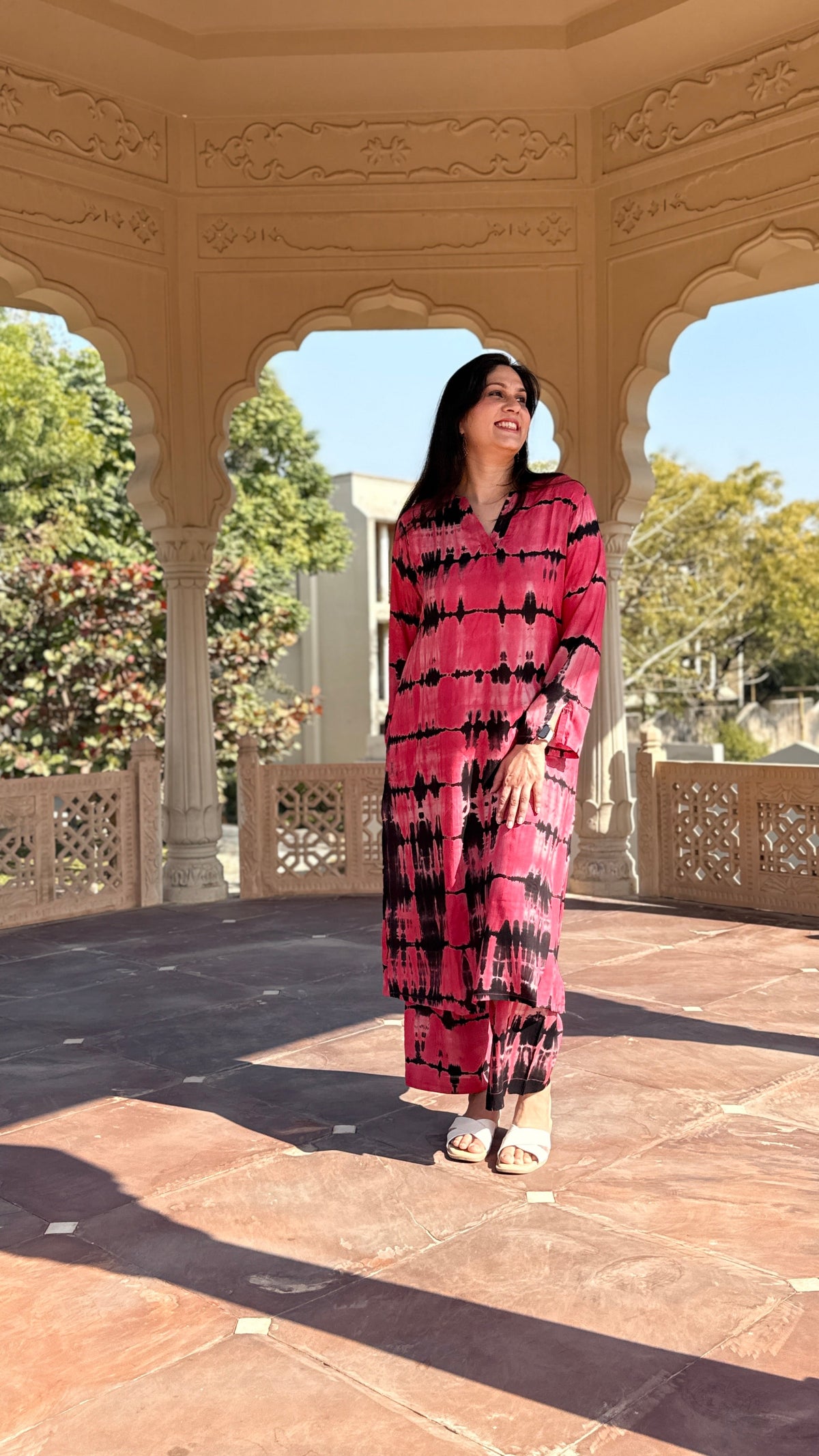 Rangreza – Gulabi Shaam Kurta Set