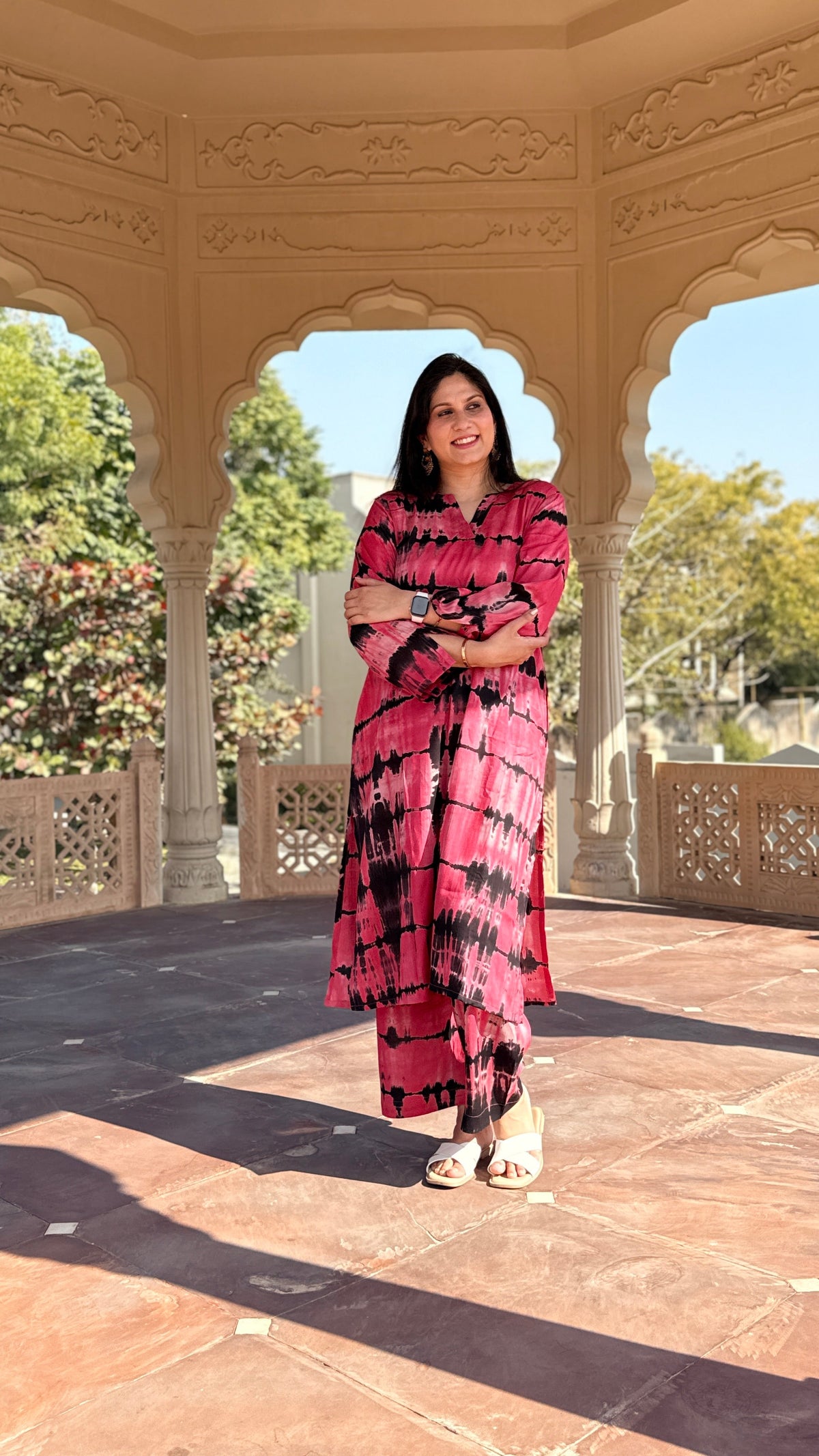 Rangreza – Gulabi Shaam Kurta Set