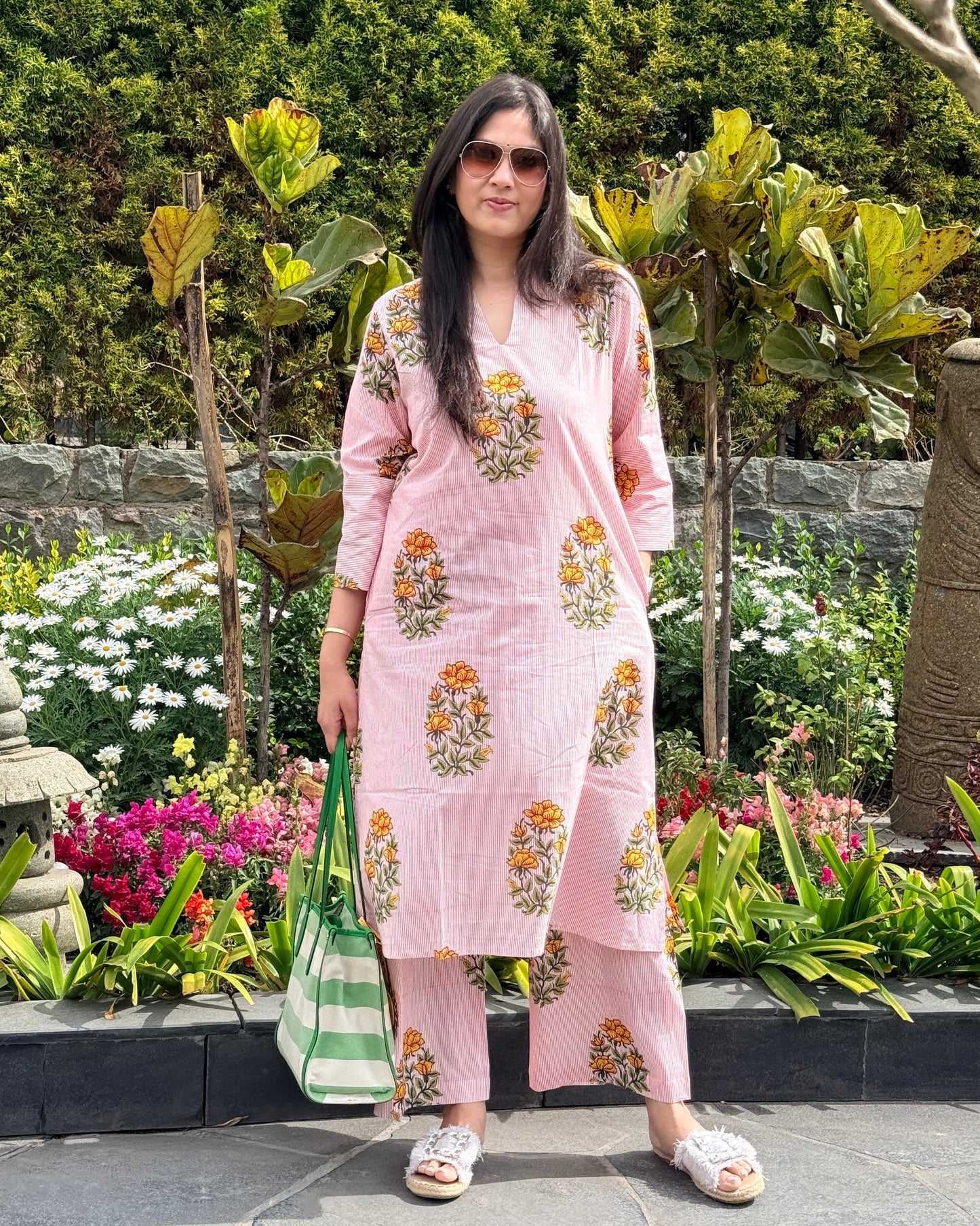 Blushy Kurta Set