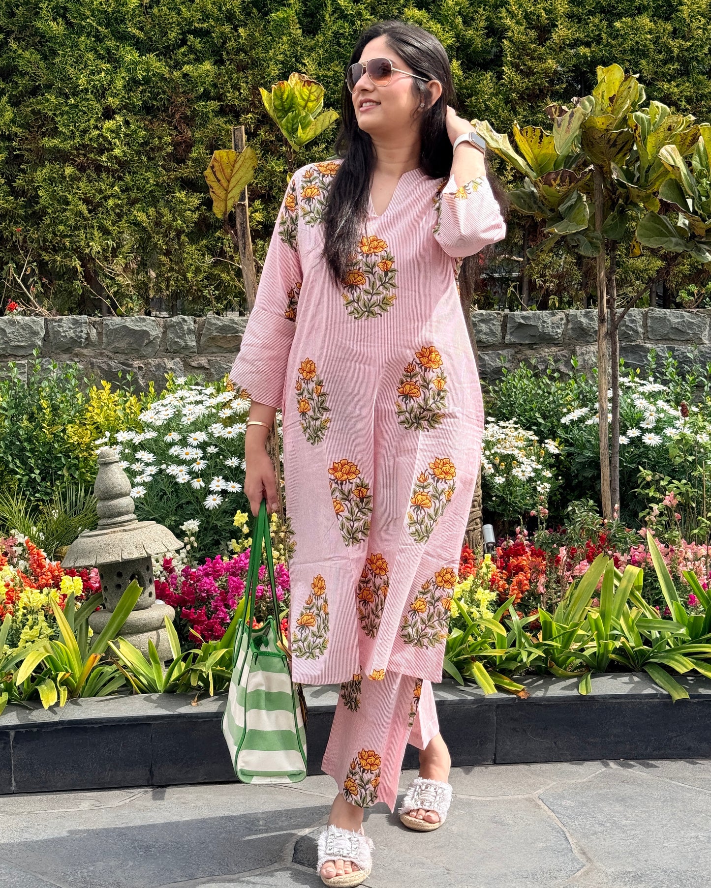 Blushy Kurta Set