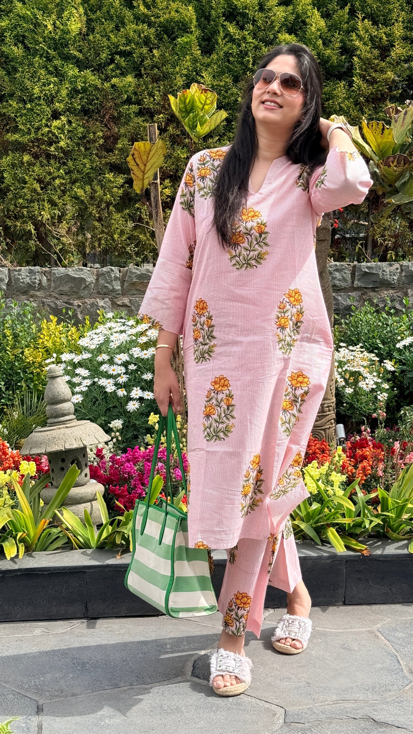 Blushy Kurta Set