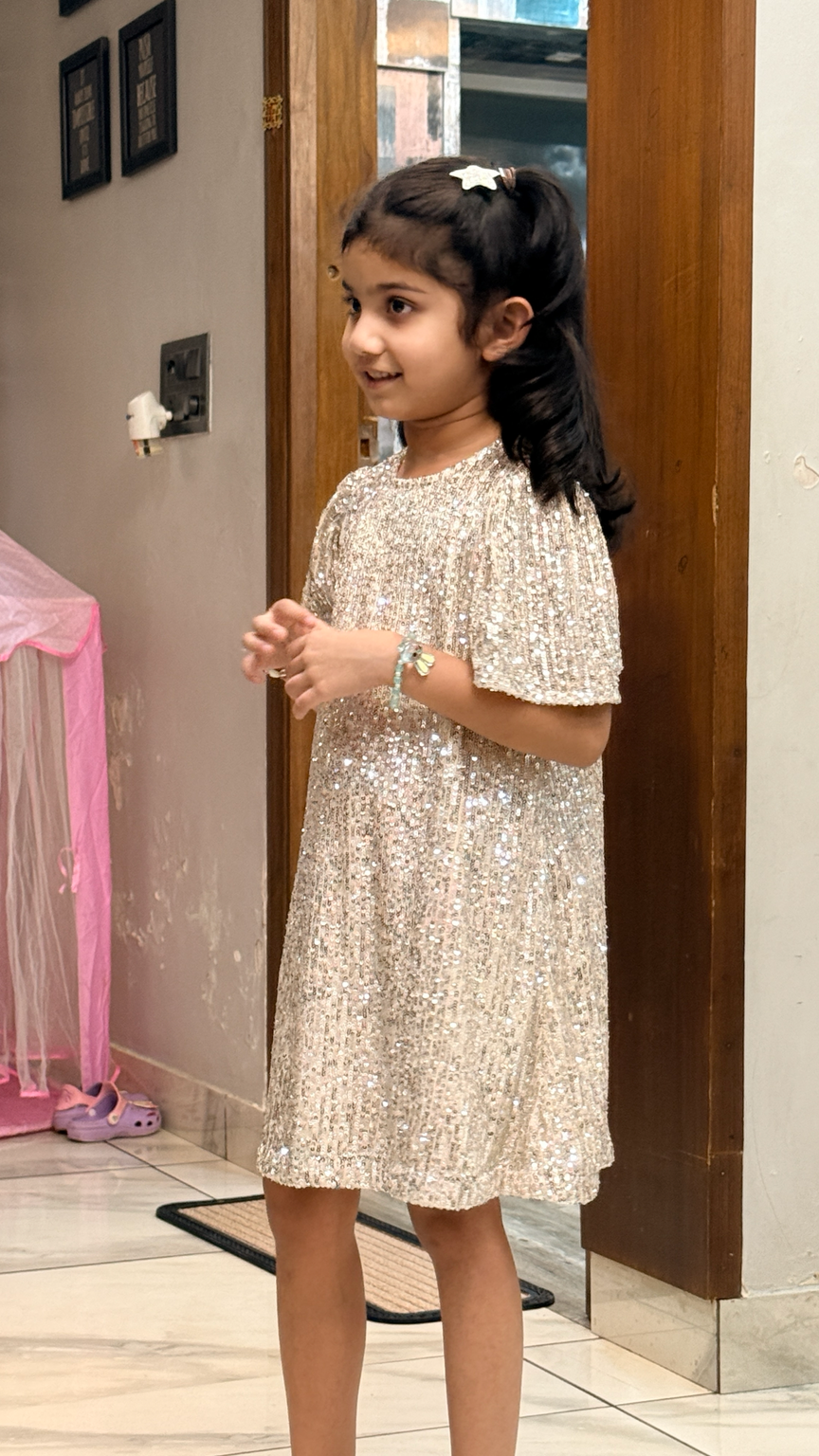 Golden Hour Dress – Kids - real photo