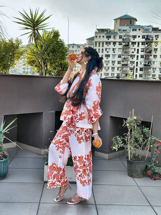 Citrus Bloom Co-ord Set