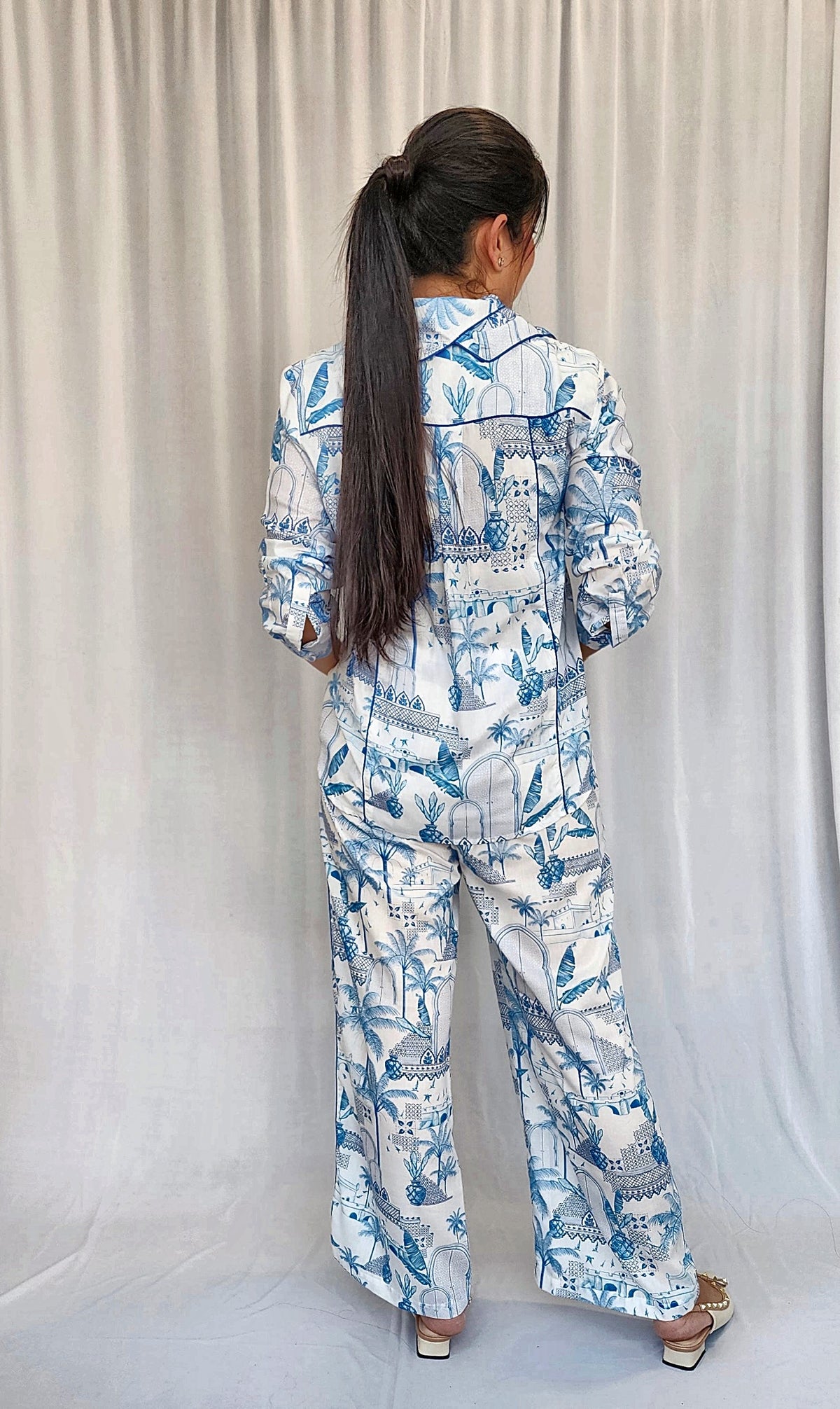 Blue Mirage Co-ord Set
