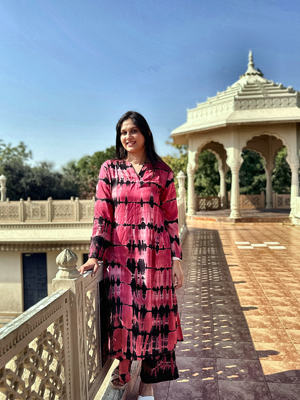 Rangreza – Gulabi Shaam Kurta Set