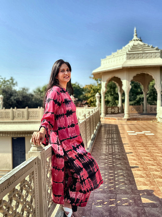 Rangreza – Gulabi Shaam Kurta Set